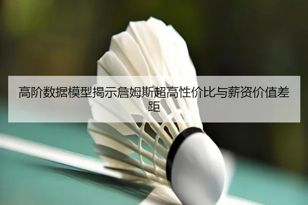 高阶数据模型揭示詹姆斯超高性价比与薪资价值差距